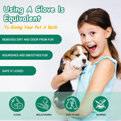 CHPPEY wipes with light coconut-aloe fragrance for refreshing grooming