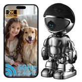 Chpuss Indoor Camera Robot front view for 360-degree home monitoring