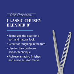 Chris Christensen Classic chunky blender for textured double coats