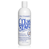 Chris Christensen Clean Start bottle demonstrates deep coat cleansing
