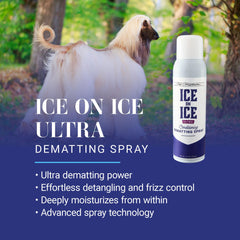 Chris Christensen Ice on Ice Ultra massage-mat focused detangling action for mats.