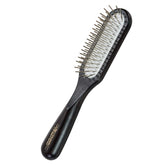Chris Christensen Ice Slip Pin Brush close-up with rounded pins for gentle detangling.