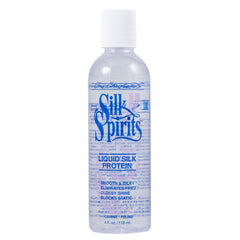 Chris Christensen Silk Spirits bottle for professional-grade coat conditioning.