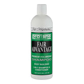 Chris Christensen Pro-Line Fair Advantage bottle showing conditioning for a glossy coat.