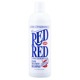 Chris Christensen Red on Red shampoo bottle highlights warm red color enrichment