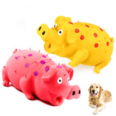 ChubbyPiggies dos juguetes cerdito latex para morder con seguridad.