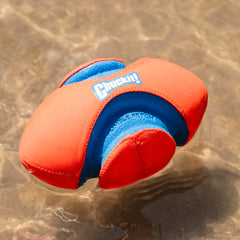 Chuckit! Fumble Fetch ball bounces unpredictably for exciting fetch.