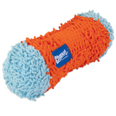 Chuckit Indoor Fetch Tumble Bumper toy shows multilayer construction for lasting indoor play.