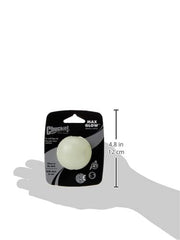 Chuckit Max Glow Ball Small shown with launcher for seamless play