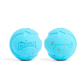 Chuckit! Rebounce Ball blue sideview with bright color for quick locating.