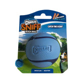Chuckit Sniff Ball bacon-scented dog ball boosts scent-led fetch for active play