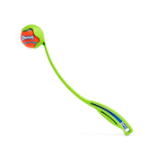 Chuckit! Sport 14S launcher side view shows ergonomic handle for easier throws.