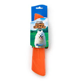 Chuckit! Super Crunch Stick front view shows compact, easy-pickup design for quick play sessions.