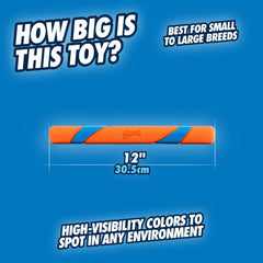 Chuckit! Ultra Fetch Stick fits dogs of all sizes with a gentle fetch.