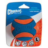 Chuckit! Ultra Squeaker Ball large-pack display for durable outdoor fetch.