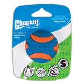 Chuckit! Ultra Squeaker Ball Small front view for energetic fetch