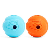 Chuckit! Whistler Ball Medium 2.5-inch for exciting fetch with audible whistling