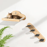Chuiendi wall-mounted cat hammock offers elevated lounging and space-saving comfort.