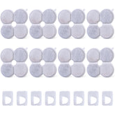 Chumajor 8-pack replacement filters close-up for cleaner, fresher water