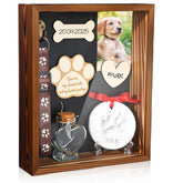 Chunful pet memorial shadow box front view ready for lasting memories