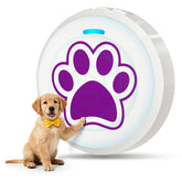 ChunHee Dog Door Bells setup for easy potty signaling in entryway.