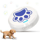 ChunHee dog training bells on a door with adhesive mount for quick setup