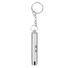 CHUQIANTONG 2-in-1 cat toy with red laser pointer enhances pet play sessions.