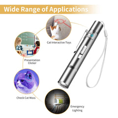 CHUQIANTONG cat toy laser pointer patterns showcase engaging chase visuals.