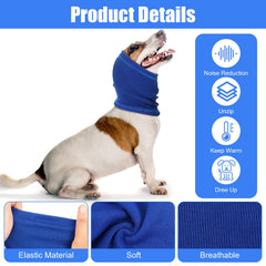 CIATBYYJ calming hoodie worn on dog during travel