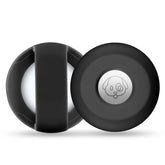 Cibaabo Airtag holder on a dog collar providing a secure fit during active play
