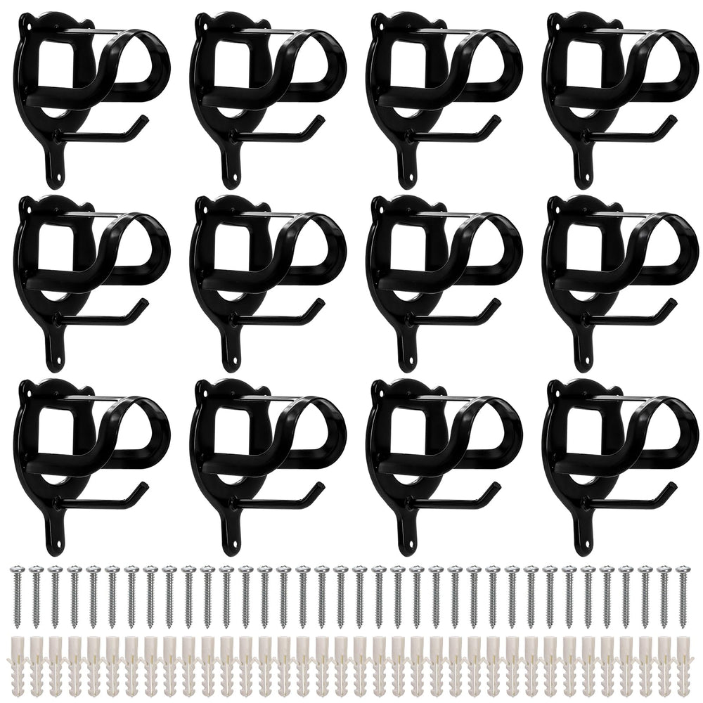 Cididu 12-counts horse bridle rack front view keeps gear organized and accessible.