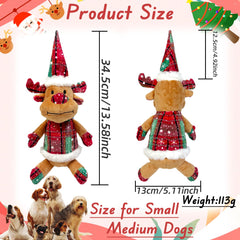 CIIVURR Christmas toy crinkle ear for sensory engagement.