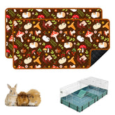 Cimiycob guinea pig cage liner pack 24x49 for a durable, reusable bedding solution.