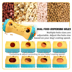 Cimolea Dog Puzzle Toy adjustable-openings customize difficulty to match your dog's skill level.