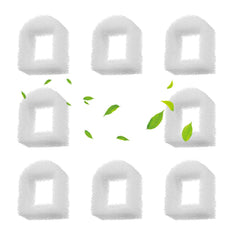 Cirfifth cat fountain foam filter dense sponge for effective filtration.