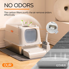 Citylife double-door design allows easy access for scooping and maintenance.