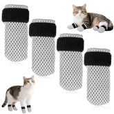 Civore cat booties packaging shows the anti-scratch grooming solution