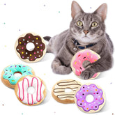 CiyvoLyeen donut-catnip-juguete-interactivo: estimula juego y exploración felina.