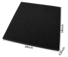 CKDFK aquarium filter media foam sponge closeup demonstrates cut-to-fit flexibility for tanks
