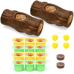 ClariVora interactive toy lid open promotes long, engaging play with snack rewards.