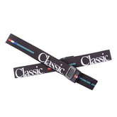 Classic Equine Elastic Rope Strap saddle attachment demonstrates quick rope setup for efficient trail rides.