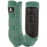 Classic Equine Fit Spruce Hind Splint Boot left — supports hind limb alignment during work