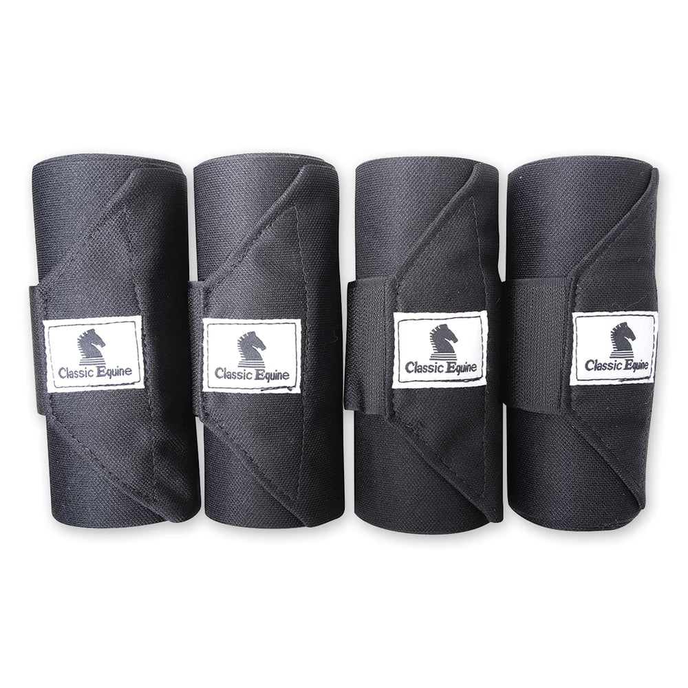 Classic Equine Standing Wrap Bandage close-up illustrating secure-fit wrap application.
