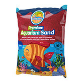 Classic Sand & Play red sand bag front showcases premium pre-washed substrate.