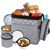 CLAWIST dog travel bag front view highlights durable design for organized trips