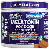 Clean Pets Dreamy Paws package shows beef-flavored calming chews for restful nights