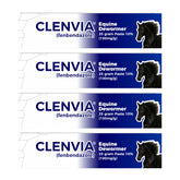 CLENVIA horse paste 25g syringe front view with clear weight markings for accurate dosing
