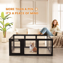 ClimbHope dog playpen corner connectors highlight modular expansion for larger setups
