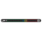 Cling Temperature Tape on rod shows quick Fahrenheit reading for trout-friendly conditions.