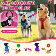 CLLGrocery Rotary Clip attachment promotes smooth control on active dogs
